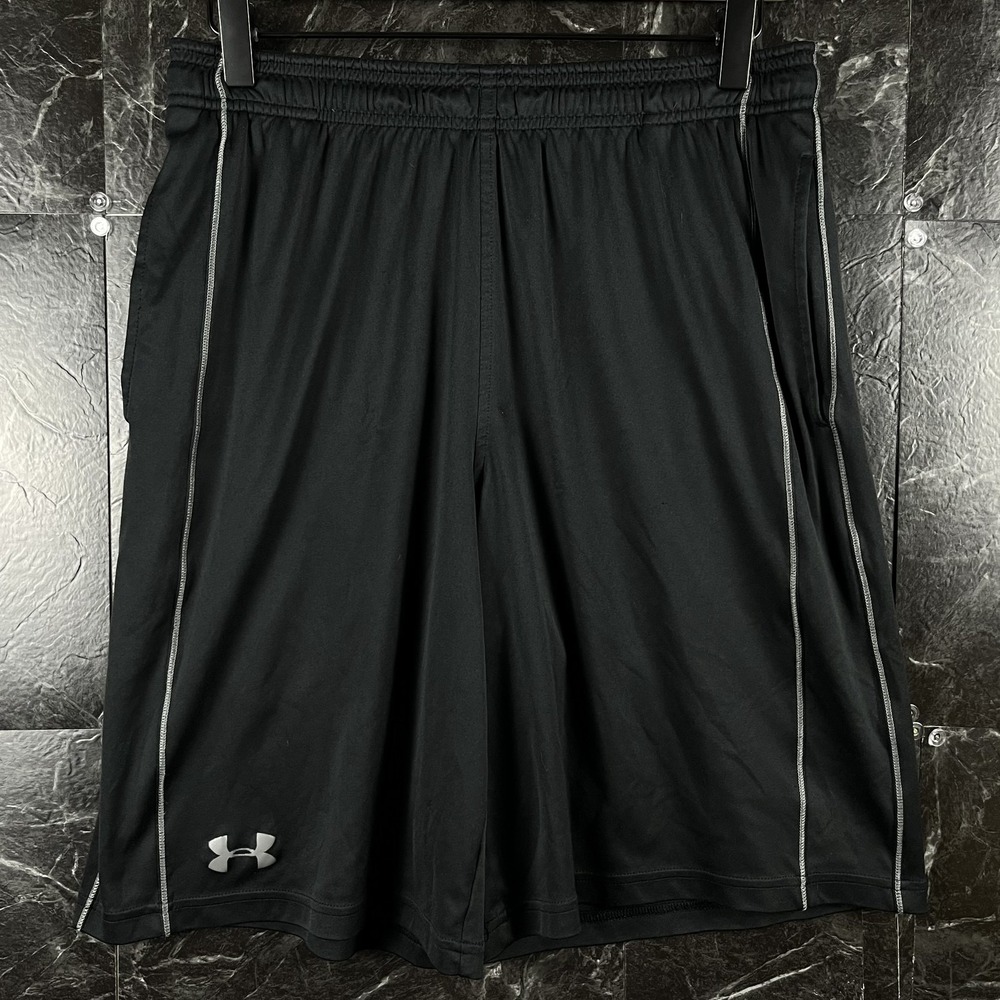 Under Armour Men's Black Running Shorts Medium